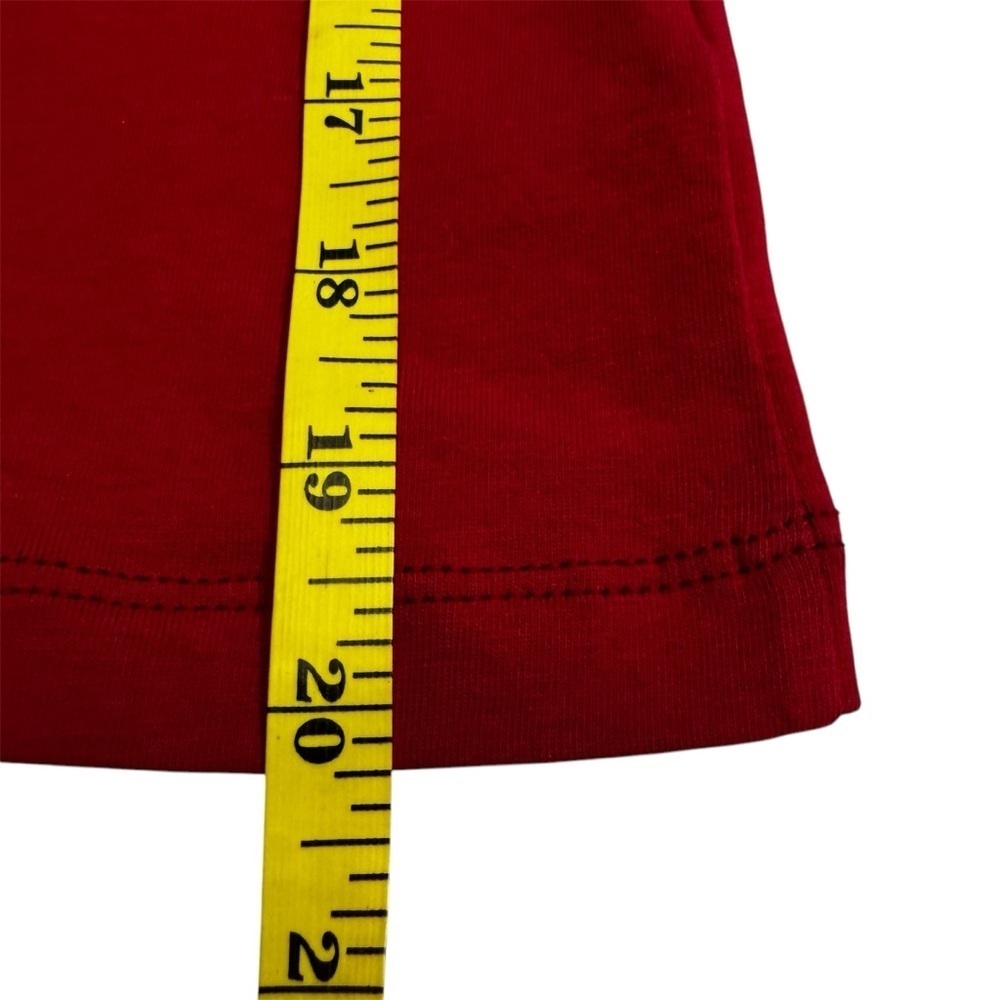Aeropostale Red Cami Camisole Tank Top Size Small Adjustable Straps Shelf Bra - Picture 9 of 11